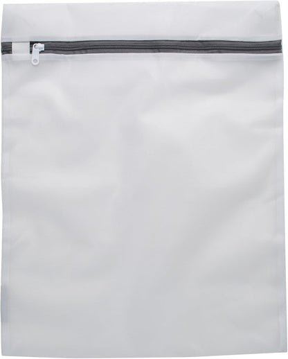 Laundry 360 Large Mesh Wash Bag | Laundry | Washing Machine | Zipper Closure | Prevents Pulling and Tearing | Clothes | Garments | Delicates | Socks | White