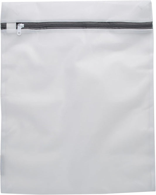 Laundry 360 Large Mesh Wash Bag | Laundry | Washing Machine | Zipper Closure | Prevents Pulling and Tearing | Clothes | Garments | Delicates | Socks | White