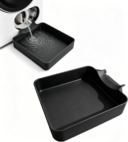 Universal Front-Load Washing Machine Drain Pan, Washer Drain Pan, Washing Machine Drainage Tray, Easy Installation for Apartments, Garages, and Rentals (drip Tray)