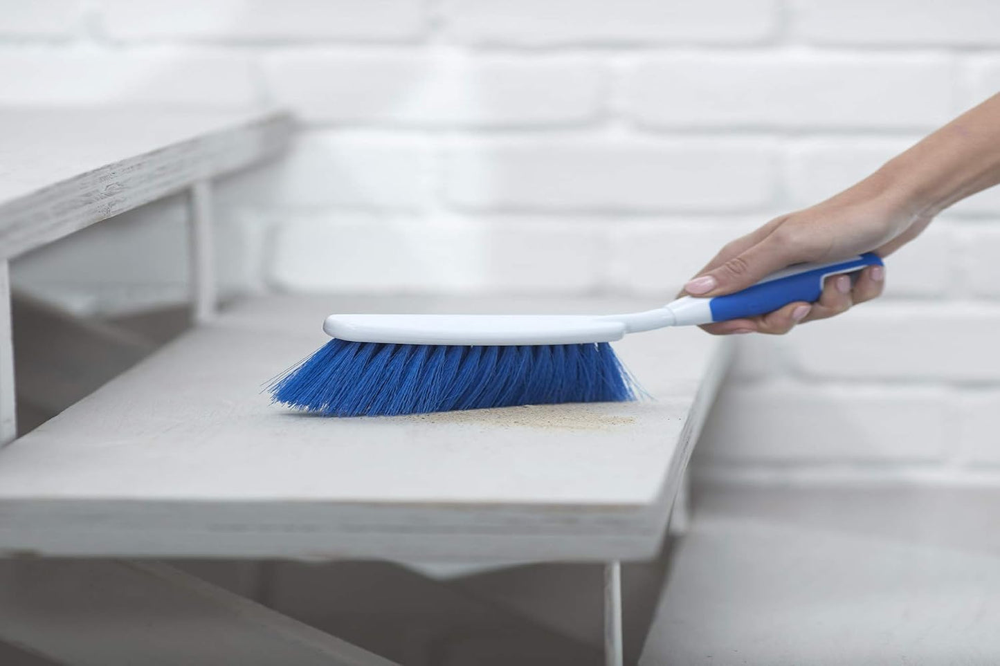 Mr. Clean 442402 Durable Bristle Handle Scrub