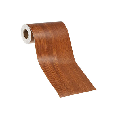 PATIKIL Self Adhesive Wood Grain Repair Tape 33'x 3", Multi-Use Realistic Wood Grain Repair Patch for Furniture Floor Door Table Chair Windows Handicraft DIY, Yellow Teak