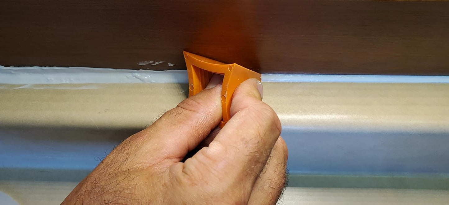 Silicone Caulking Tool,Sealant Finishing Tool,Silicone applicator effective sealing tools for Kitchen,Bathroom,Joint,4 different sections 4.6.10.16mm developed and produced by Innovatco in Canada