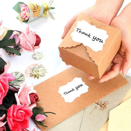 2" x 3" Kraft Label Stickers Writable Gift Labels, 200PCS Self-Adhesive Brown Labels for Essential Oil Bottle, Jars, Food Storage or Gift Decoration