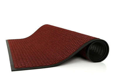 Guardian WaterGuard Indoor/Outdoor Wiper Scraper Floor Mat, Rubber/Nylon, 3'x4', Grey