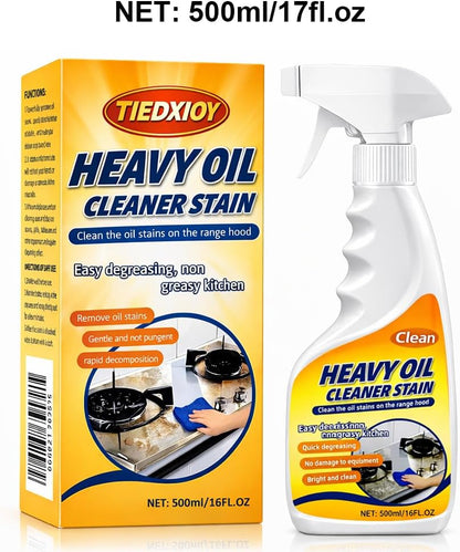 Heavy-Duty Degreaser, Stainless Steel Cleaner, Kitchen Appliances Cleaning Spray Remove Oil Dirt, Grime, and Grease for Oven, Microwave, stove top Cleaning Heavy Oil Stain Remover -16Fl.Oz