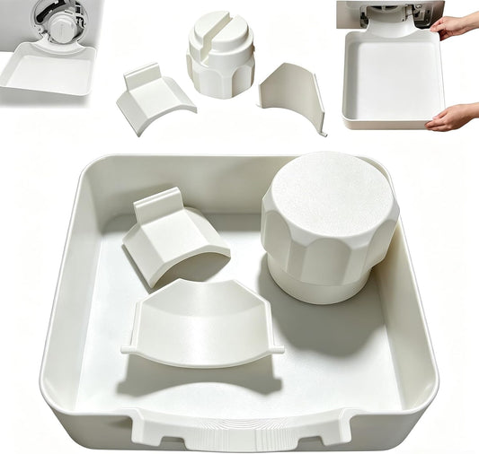 2027 New Washer Drain Pan, Washing Machine Drain Pan, Leak-Proof Drip Tray, Easy to Install, Suitable for Basements, Apartments, Mobile Homes, Garages and Rental Properties