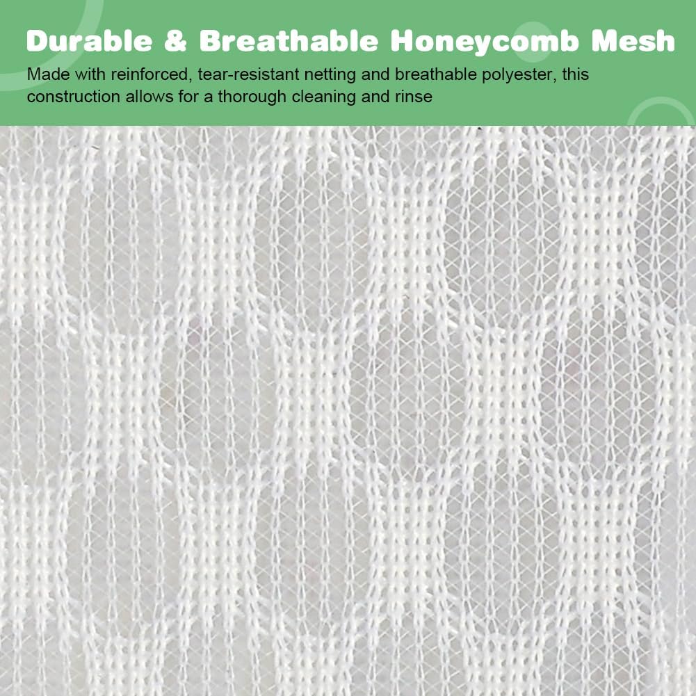 Tenn Well Extra Large Mesh Laundry Bags, 2 Pack 43 x 35 inch Jumbo Delicates Bag for Washing Machine, Large Mesh Bags for Delicates, Coats, Blankets, Bedding, Toys, Pet Items