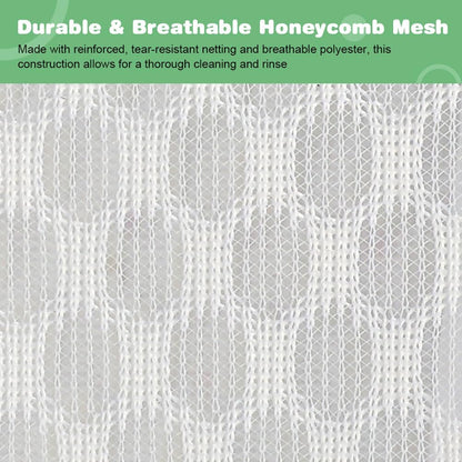 Tenn Well Extra Large Mesh Laundry Bags, 2 Pack 43 x 35 inch Jumbo Delicates Bag for Washing Machine, Large Mesh Bags for Delicates, Coats, Blankets, Bedding, Toys, Pet Items