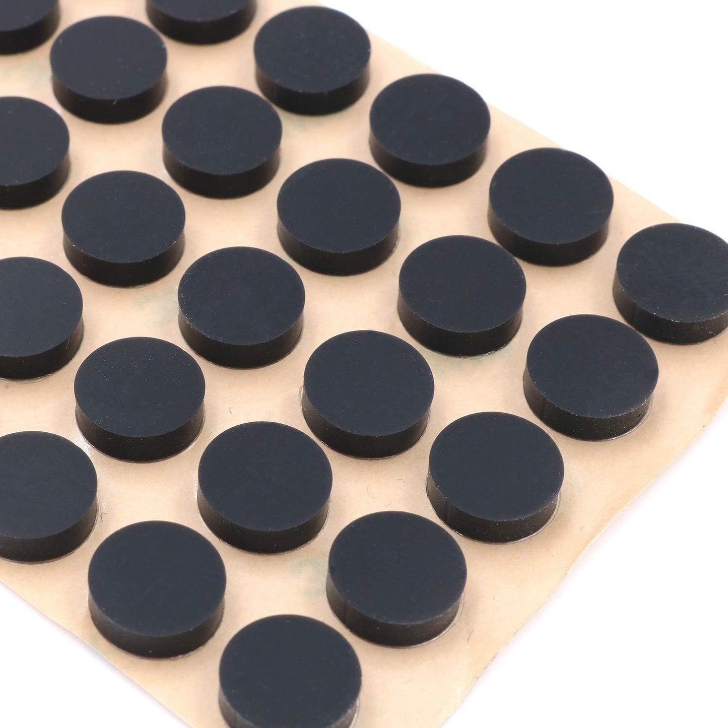 Furniture Felt Pads 3/8" (10mm) Diameter Round 3M Self Adhesive Protects Kitchen Cabinets, Drawers, Desks and Furniture Against Bumps and Scratches 100 Pack - Grey