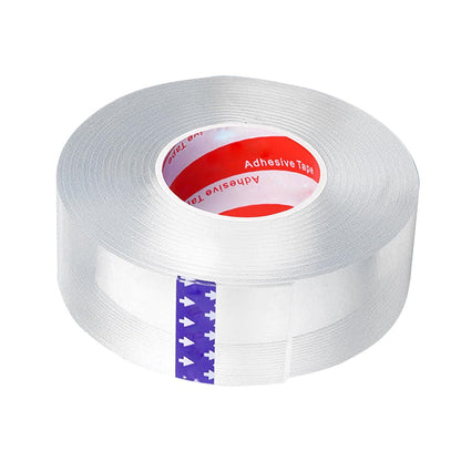 Nano Tape, Heavy Duty Double Sided Mounting Adhesive Tape, Washable Removable Reusable Transparent Gel with Durable Design, Ideal for Walls Kitchen Bathroom Car, (#1)