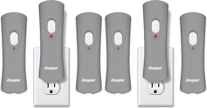 Energizer Auto-On LED Flashlights Rechargeable (3-Pack) for Home Power Failure, Plug in LED Flashlight for Power Outage, Night Light, Hurricane Preparedness