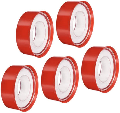 XYWHPGV PTFE Pipe Sealant Tape, 18mm by 20m for Plumber Pipe Thread Seal, 5pcs(476ff 6e280 4cc98 0aec5 370e7 cc1e3