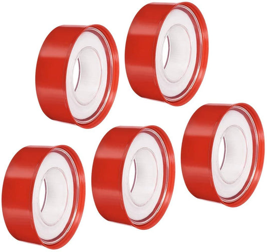 XYWHPGV PTFE Pipe Sealant Tape, 18mm by 20m for Plumber Pipe Thread Seal, 5pcs(476ff 6e280 4cc98 0aec5 370e7 cc1e3