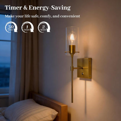 Wireless Wall Sconces with Remote Control, Black Battery Operated Wall Sconces Set of 2, Rechargeable Dimmable Wall Light for Bedroom Living Room Bathroom Hallway Entryway Stairwell,3 Colors
