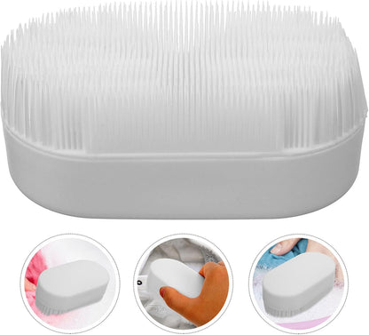 Artibetter Soft Bristle Laundry Brush Shoe Cleaning Brush for Household Use White Multi-Function Fabric Stain Remover for Dorm for Travel