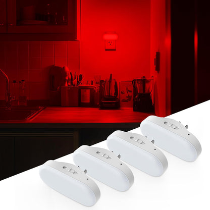 DORESshop Led Night Light, Plug into Wall, [2 Pack] with Dusk to Dawn Sensor, 1W 5000K Dimmable Night Light from 0LM to 100LM for Bathroom Hallway Bedroom Kids Room Stairway