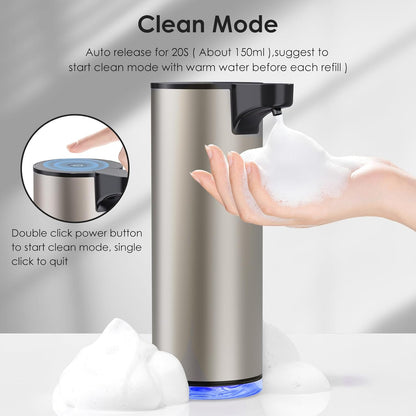 Automatic Soap Dispenser Touchless Foaming: Soap Dispenser Rechargeable for Bathroom