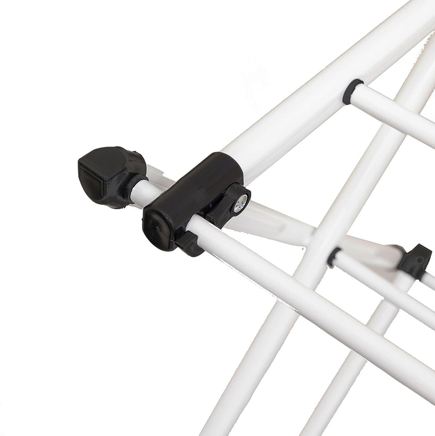 Honey-Can-Do Heavy-Duty Gullwing Clothes Drying Rack, 50 lb, White | Gullwing rack adds 46 ft of drying space with dedicated shoe bars. Sturdy metal, 50 lb capacity, folds flat.