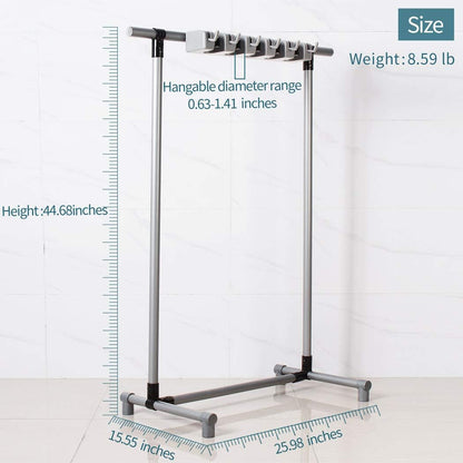 Broom And Mop Holder Put Wet Mops Movable Floor-Mounted Mop Rack Floor Standing Cleaning Tool Cart Storage For Garden Garage Schools, Hospitals, Factories, Hotels,Property Companies (12racks)