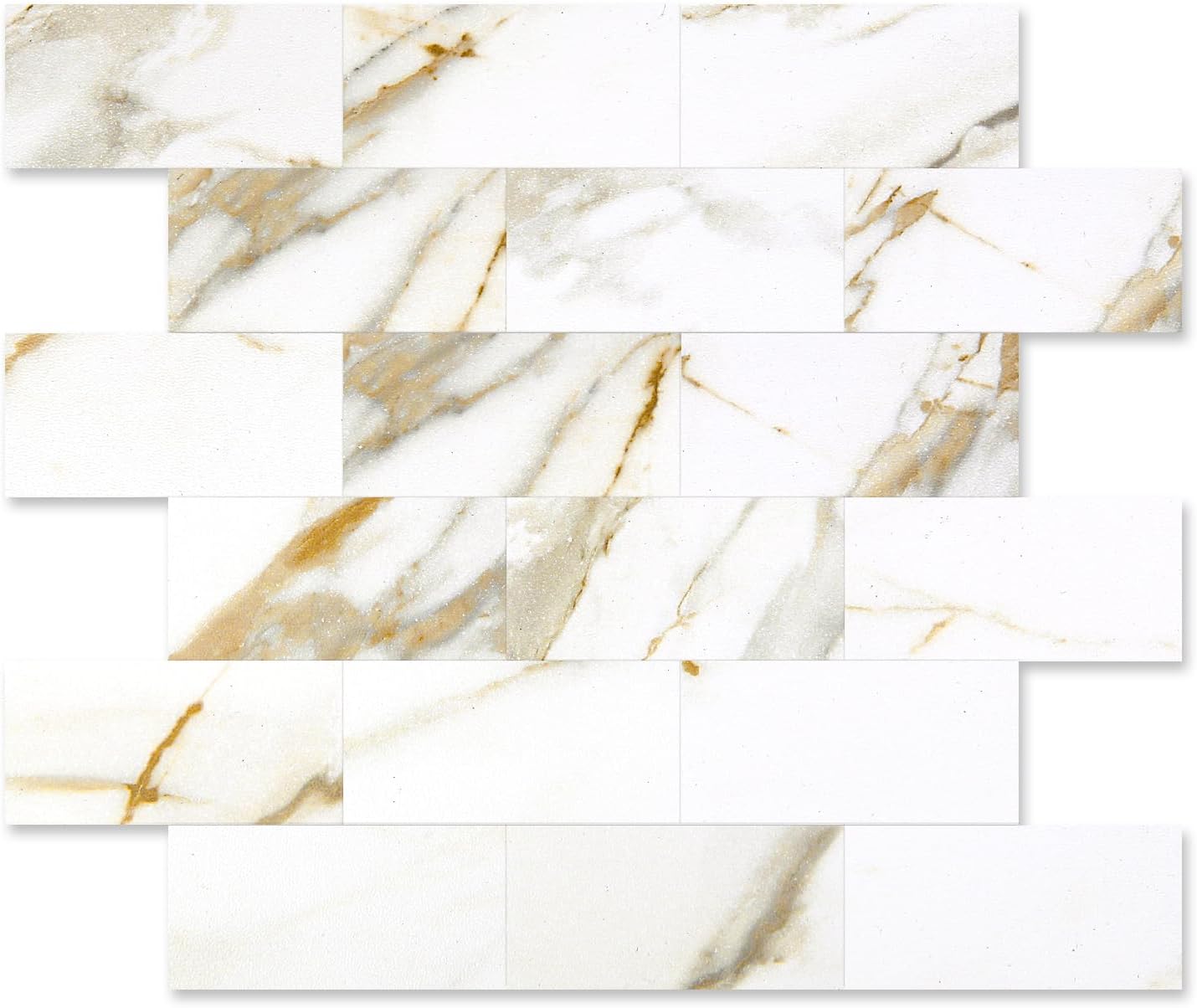 2026 New Upgrade Peel and Stick Backsplash Tile, Peel and Stick 11.34" X 11.57" Wall Tile for Kitchen, Bathroom, Fireplace, Laundry (Beige Ecru, 10 Packs)