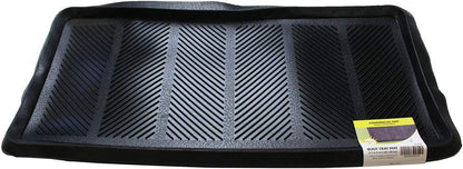 HAWK Heavy Duty Rubber Scraper Mat | Size 18" x 30" (45 x 75 cm) | 9mm Thickness | Anti Slip | Anti Fatigue | Great For Cleaning Boots & Shoes