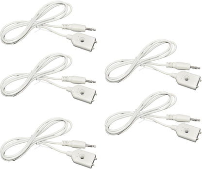 Water Leakage Detection Electrode with 3.5mm Probe, Stainless Steel Sensor Cable for Flood Alarm, for Homes and Factories