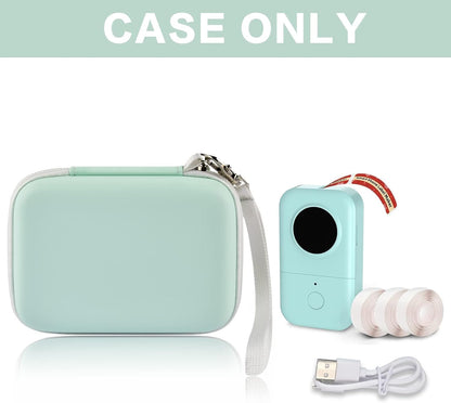 PAIYULE Battery Organizer Storage Case Holder with Tester & Case for Phomemo D30 D35 M02/ M02S/ M02 for NELKO Label Maker(2Pack)