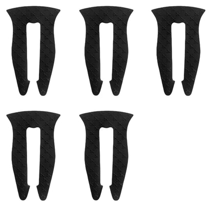 Universal Stove Knob Locks (5-Pack-Black) - Child Proof Gas Stove Safety Lock with Key, Easy Install No Tools Needed, Heat Resistant Baby Proofing Essentials for Kitchen Cooktop