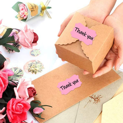 2" x 3" Kraft Label Stickers Writable Gift Labels, 200PCS Self-Adhesive Brown Labels for Essential Oil Bottle, Jars, Food Storage or Gift Decoration