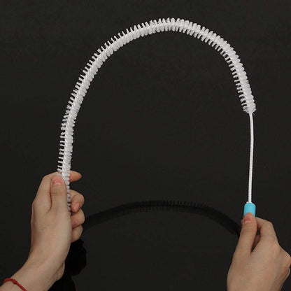 Jumper Joo Drain Snake Brush,Drain Brush for a Sink Drain, 28 inch (71cm), Sink Drain Brush Drain Clog Cleaning Brush,2pcs
