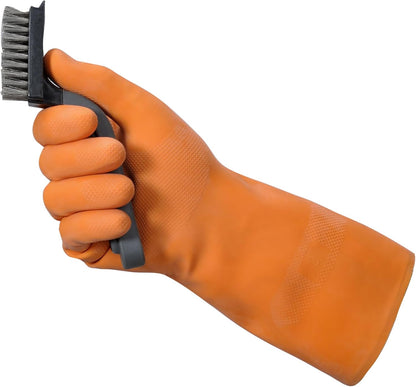 Mr. Clean Ultra Grip, Heat Resisting, Soft Cotton Flock Lining, Extreme Non-Slip Diamond Grip Gloves, Extra Large
