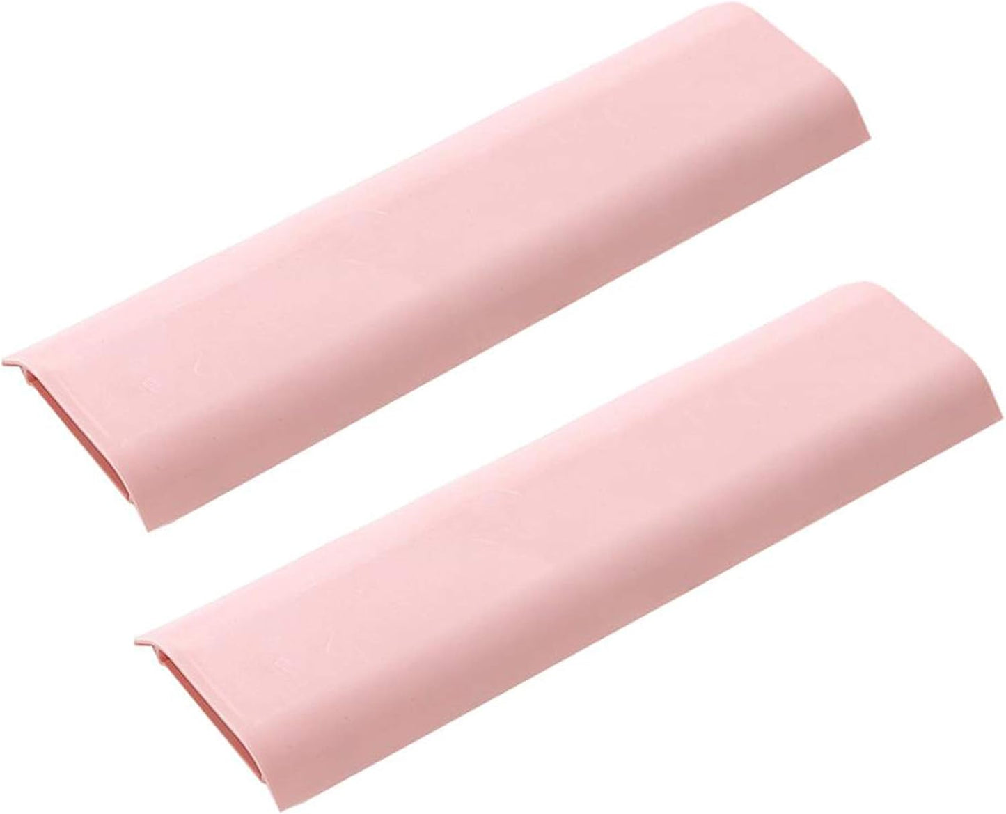 Cable Concealer Cord Cover, Airlxf 2 PCS Self-Adhesive Wall Cable Covers with 4 PCS Double-side Tapes for TV Computer Office Theater (White)