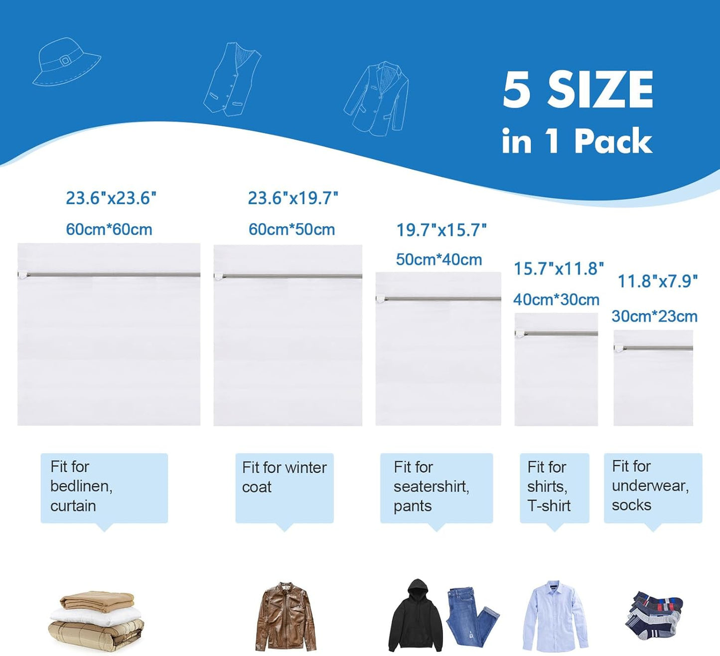 3 Pack XXL Mesh Laundry Bags for Delicates, Extra Large Laundry Wash Bags for Clothes,Bed Linen,Toys with Drawstring Closure Sturdy(3 XXLarge 28 x 26 Inches)
