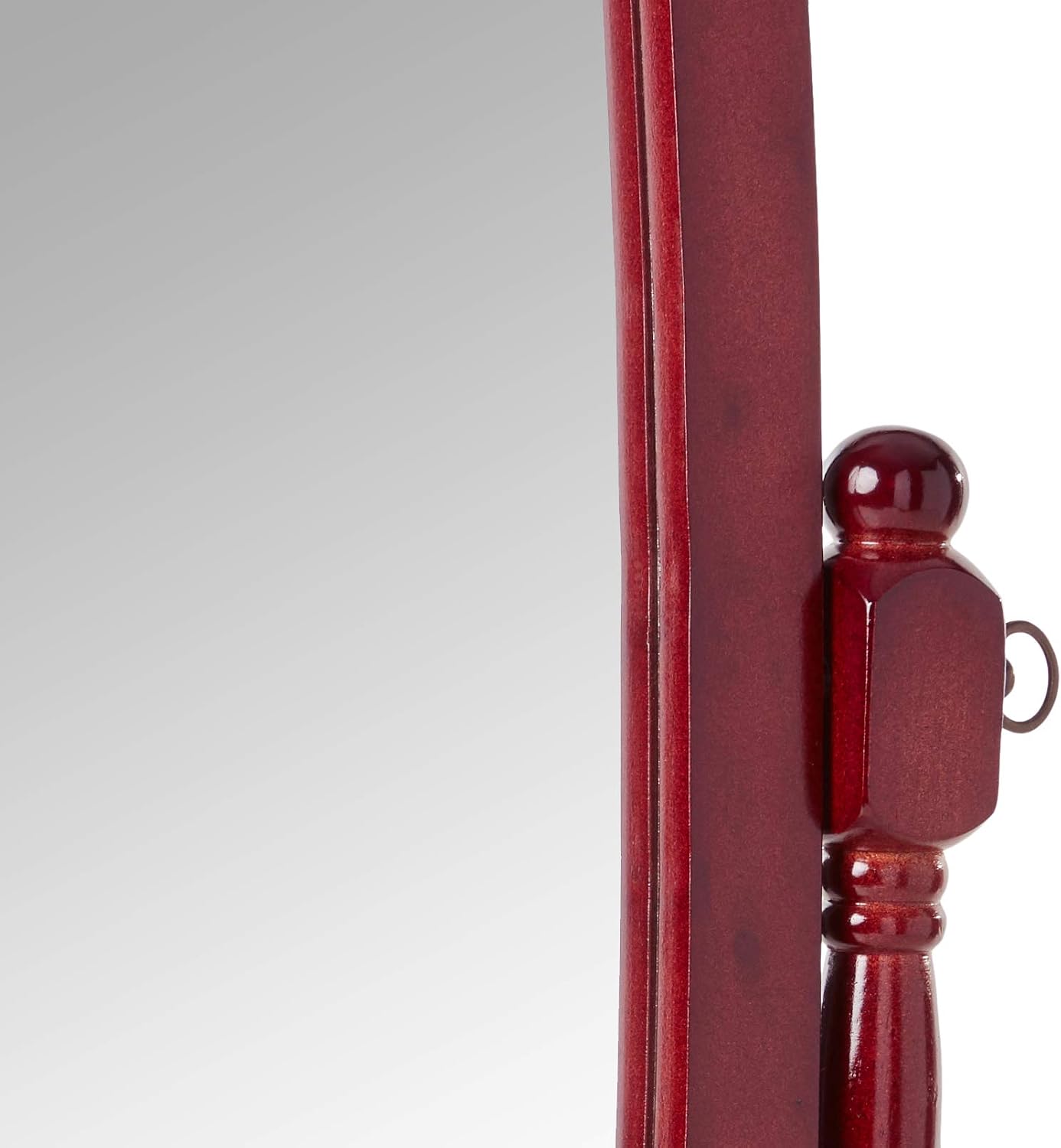Crown Mark Cheval Mirror, Oak