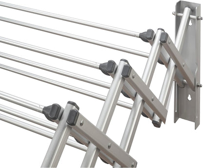 Laundry 360 Aluminum 36" Collapsible Wall Drying Rack