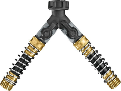 Orbit 58934D Y Hose with Shut-Offs & Flexible Outlets