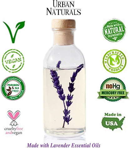 Urban Naturals Smoked Vanilla Reed Diffuser Set with Vanilla Bean, Sandalwood & Leather | Made in the USA - Colors B