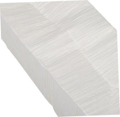 Foldable Japanese Paper Floor Lamp Shade Replacement with Soft Light for Living Room Bedroom Office - Easy Installation Modern Design 49.2X9.8X9.8In