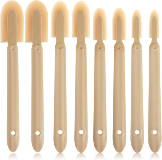8Pcs Rubber Caulking Tool Set,Caulking Finishing Tool,Grout Sealant Caulk Spatula Set,Reusable Caulk Tool,Multifunctional Silicone Sealant Caulking Spatula Tool for Kitchen Bathroom Window /4 Size