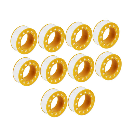 Uonlytech 10 Rolls Window Seal Strip Tape Heavy Duty Double Sided Tape for Leaks Pipe Thread Sealant