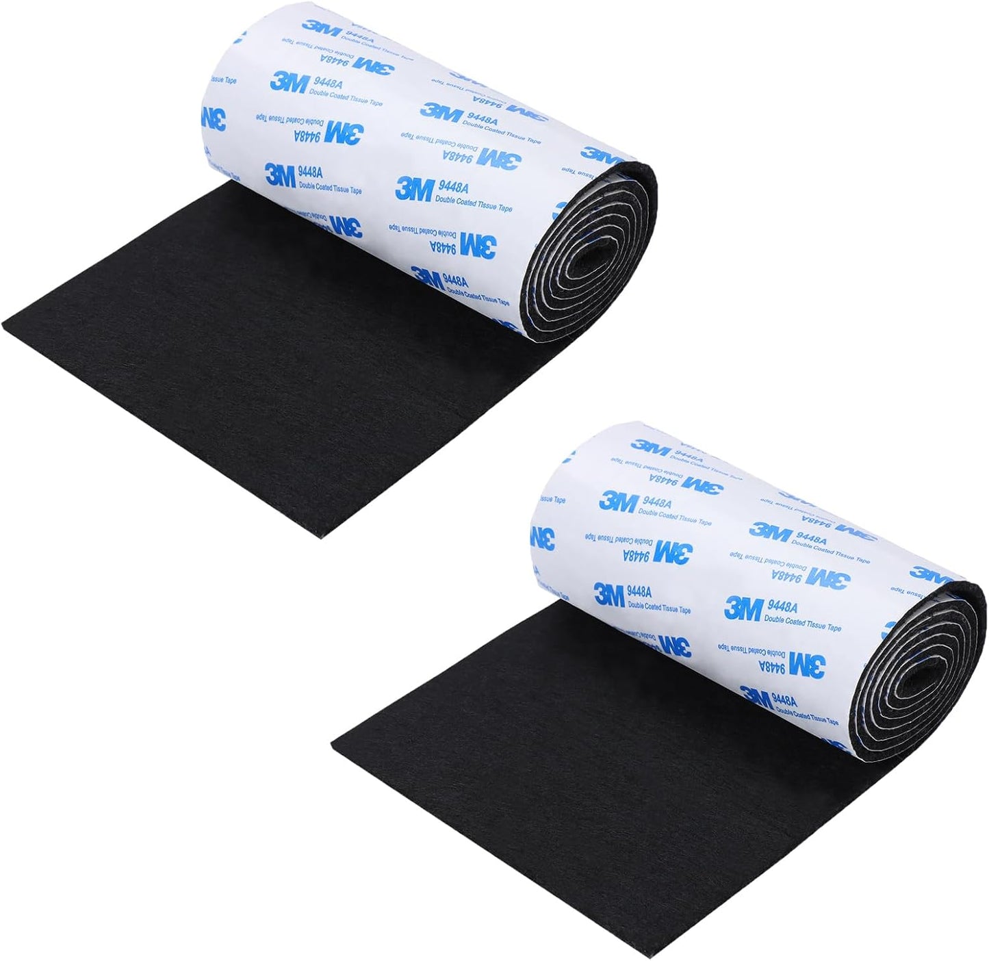 Felt Furniture Pads 120 PCS, Non Slip Self Adhesive Felt Pads Chair Leg Floor Protectors for Furniture Feet Wood Hardwood Floors, 1 inch Round, Black