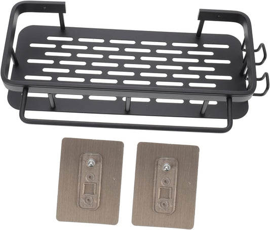Space Kitchen Sink Storage Rack Sponge Holder Dishcloth Drying Organizer Wall Mounted Stylish Design for Tidy Sinks Counters Space Saving