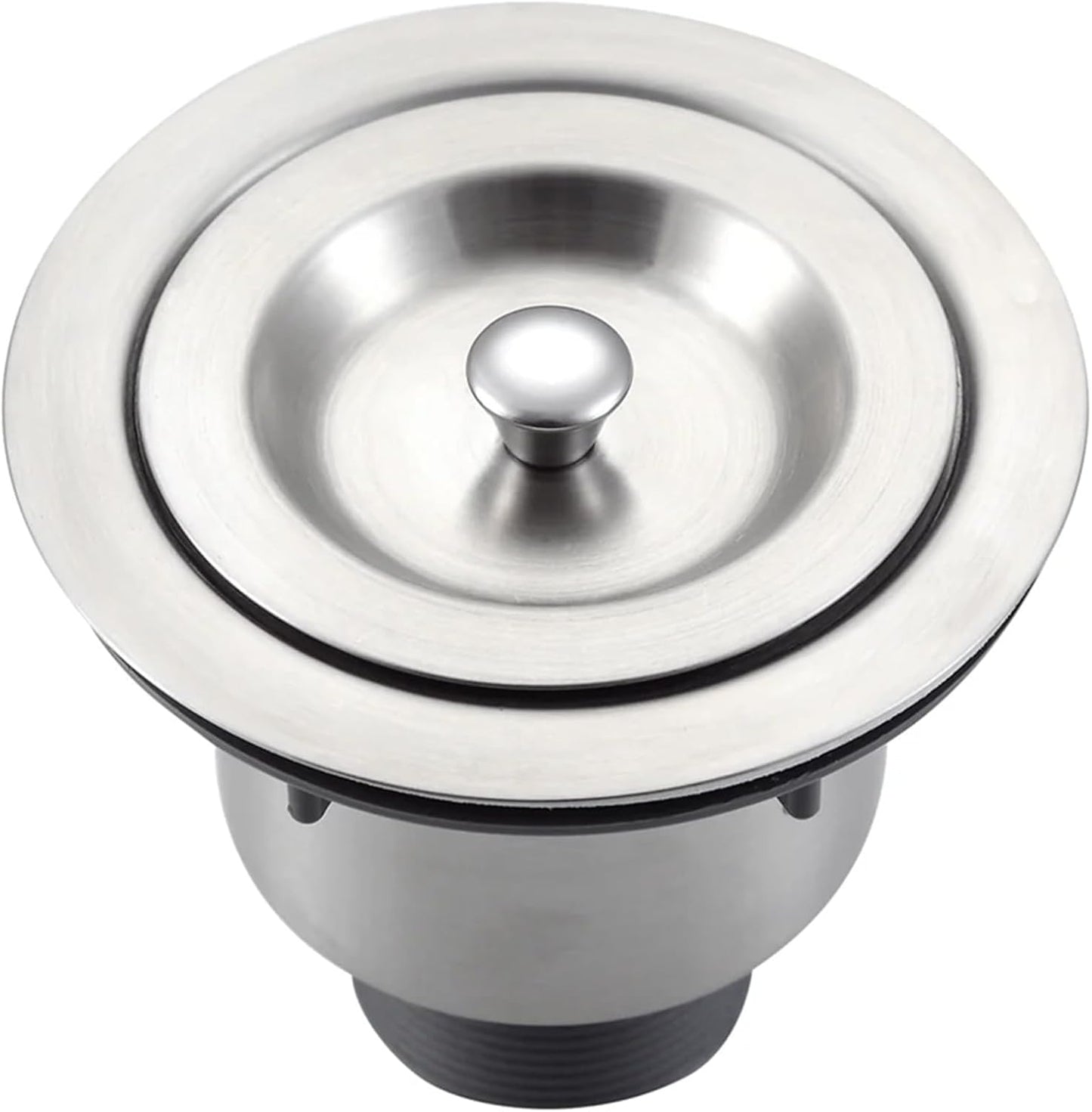 Premium Kitchen Sink Strainer Assembly – Removable Deep Basket, Sealing Lid & Plug, Corrosion-Resistant Stainless Steel, with cUPC Certified