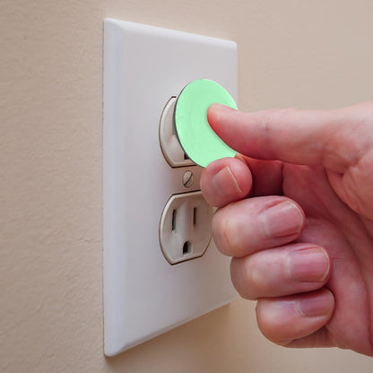 Pure Blue Color Outlet Covers Baby Proofing - Plug Covers for Electrical Outlets, Child Proof Socket Covers, Baby Safety Products for Home, Office