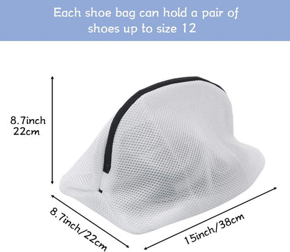 Tenn Well Extra Large Mesh Laundry Bags, 2 Pack 43 x 35 inch Jumbo Delicates Bag for Washing Machine, Large Mesh Bags for Delicates, Coats, Blankets, Bedding, Toys, Pet Items