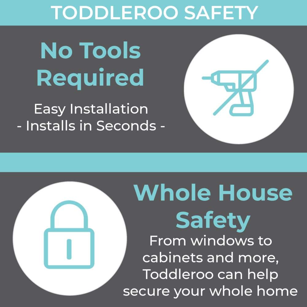 Toddleroo by North States - Plug Protectors for Baby Proofing Outlets: Child Proof Outlet Covers - 36 Pack - Soft White