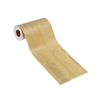 PATIKIL Self Adhesive Wood Grain Repair Tape 33'x 3", Multi-Use Realistic Wood Grain Repair Patch for Furniture Floor Door Table Chair Windows Handicraft DIY, Yellow Teak
