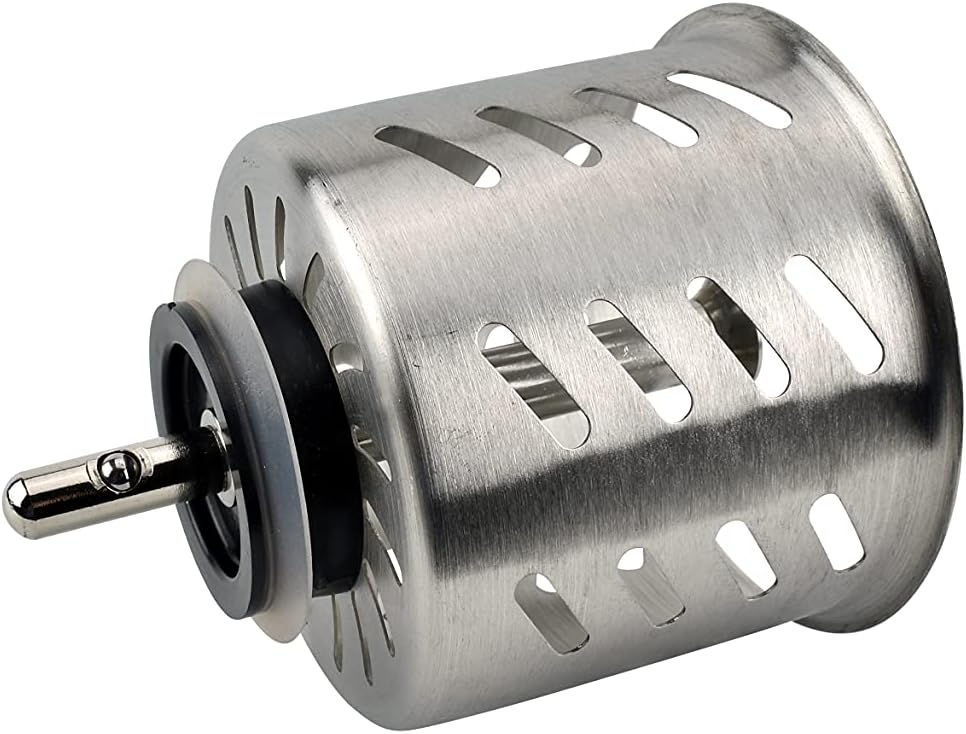 Keeney K1435 Gourmet Deep Cup Kitchen Sink Strainer, Stainless Steel