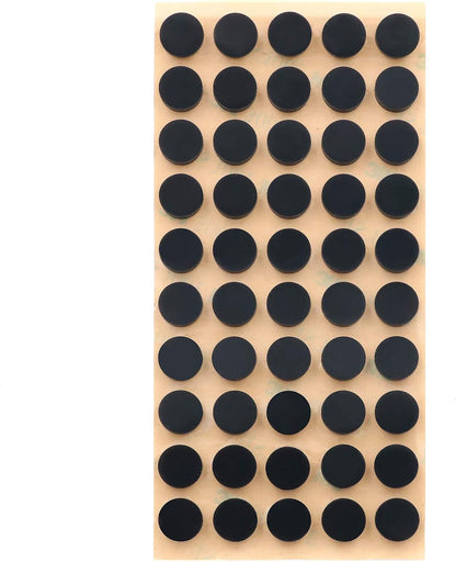 Furniture Felt Pads 3/8" (10mm) Diameter Round 3M Self Adhesive Protects Kitchen Cabinets, Drawers, Desks and Furniture Against Bumps and Scratches 100 Pack - Grey