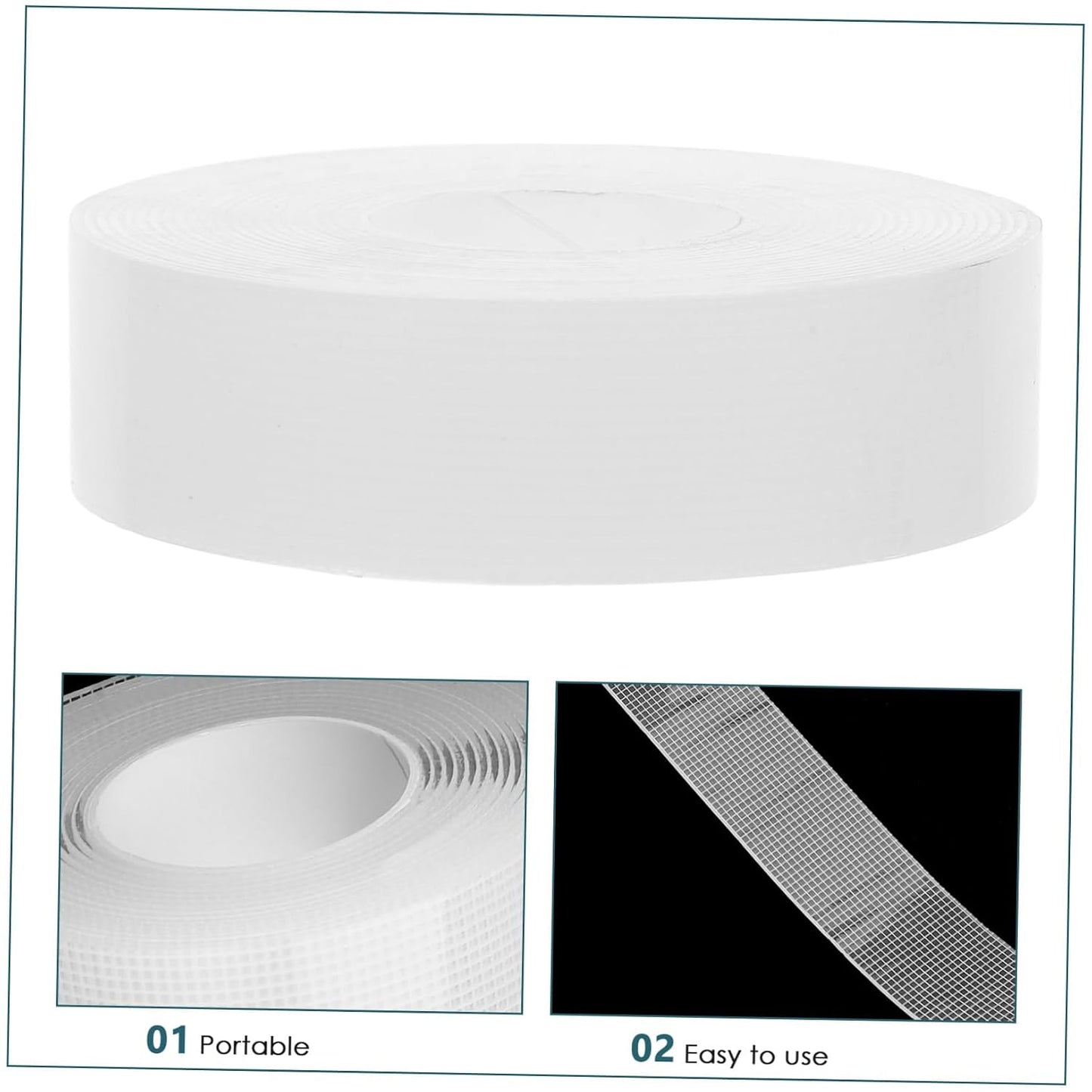 5m Heavy Duty Double-Sided Tape for Nano Adhesive Strips No Trace Washable